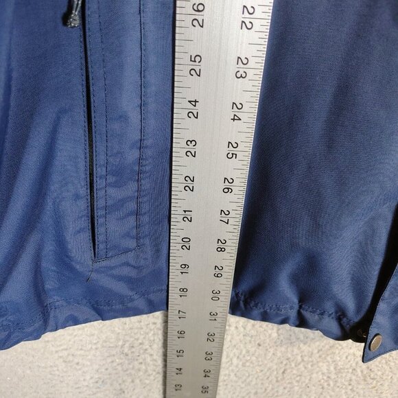 Eddie Bauer Jacket Men's 2XL Blue Mesh Lined Full Zip Pockets Hooded Weatheredge - Picture 13 of 16